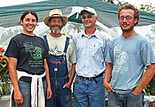 Farmers at A Place on Earth CSA Farm